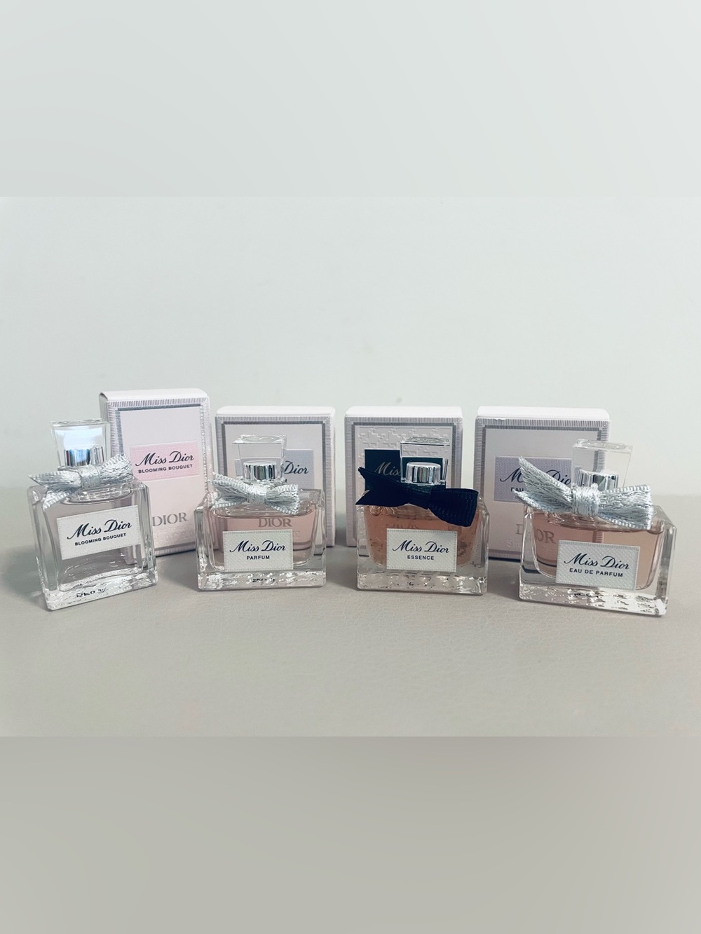 Dior “ Miss Dior” miniature full set, hard to get, gift from Dior beauty counter